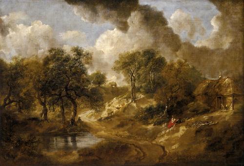 Thomas Gainsborough Landscape in Suffolk china oil painting image